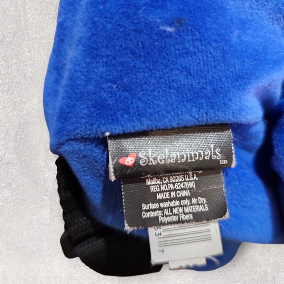 HTF Blue Skeleanimals Cat backpack